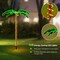 5 Feet LED Pre-lit Palm Tree Decor with Light Rope Perfect for Indoor-Outdoor Decor